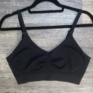 Soma nursing maternity black bra. The best. So comfy